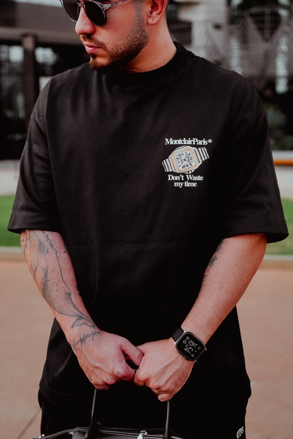 OVERSIZED ''MY TIME'' PRETO — foto 5