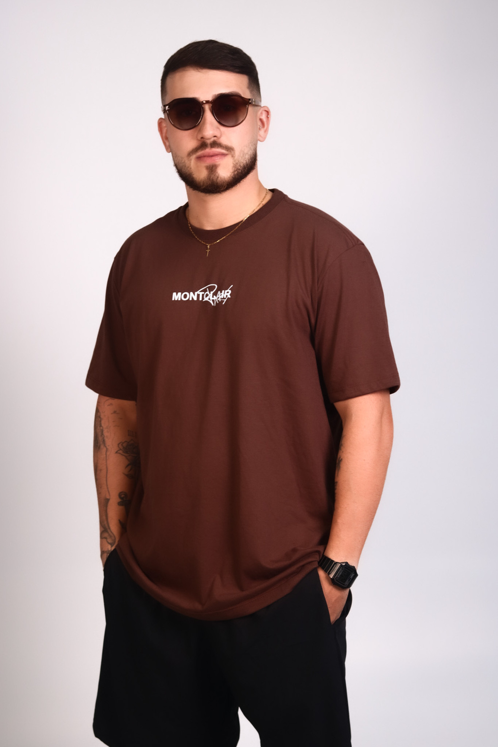 CAMISETA "PARIS" MARROM — foto 2