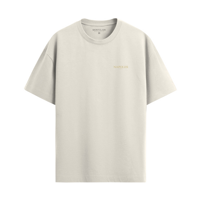 CAMISETA "NAPOLES" OFF WHITE — verso