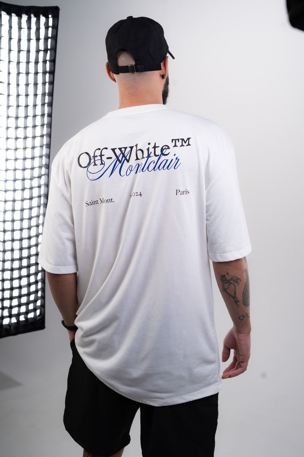 OVERSIZED ''OFF WHITE X MONTCLAIR'' OFF WHITE — foto 5