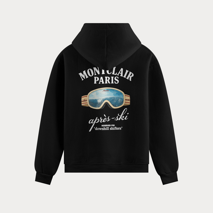 BLUSA MOLETOM ''SKI'' PRETO