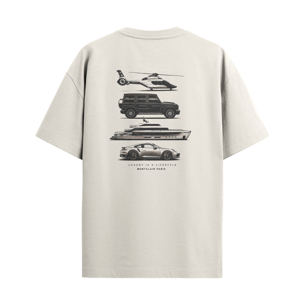 CAMISETA "LIFESTYLE" OFF WHITE — foto 1