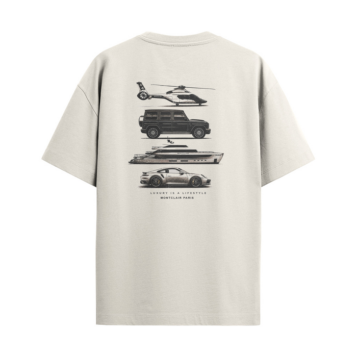 CAMISETA "LIFESTYLE" OFF WHITE