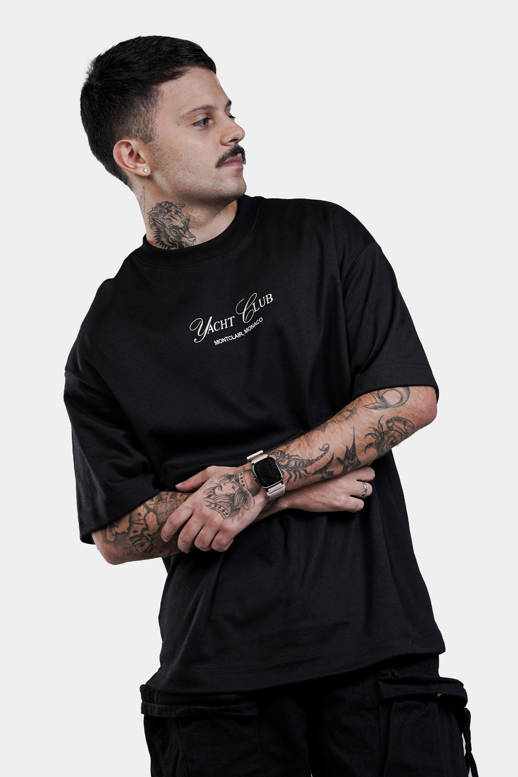 OVERSIZED ''YACTH BASIC'' PRETO — foto 1