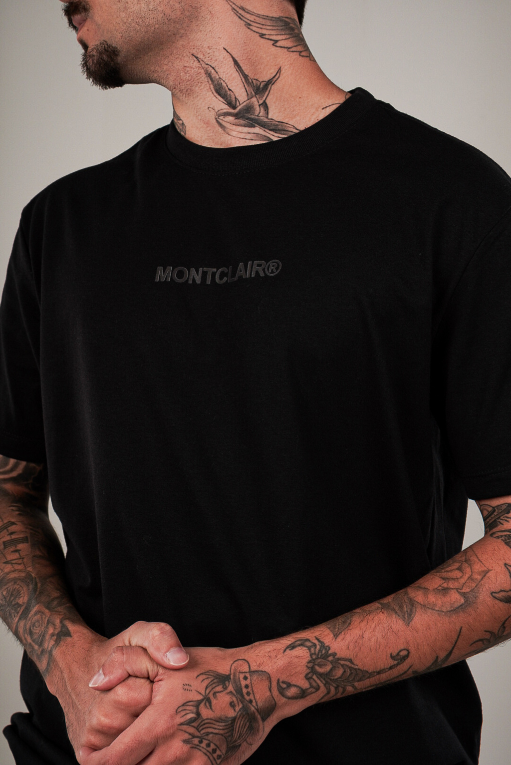 CAMISETA ''BASIC'' ALL BLACK — foto 8