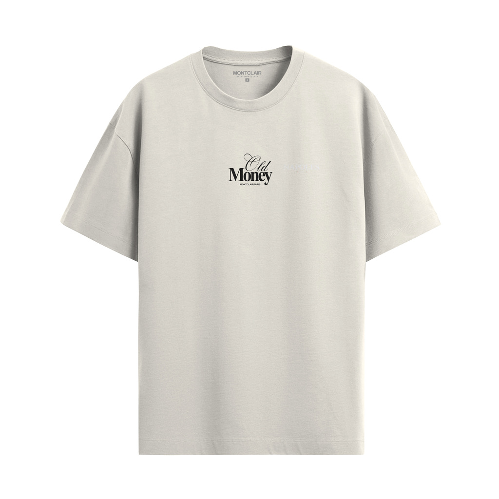 CAMISETA "OLD MONEY" OFF WHITE — foto 1
