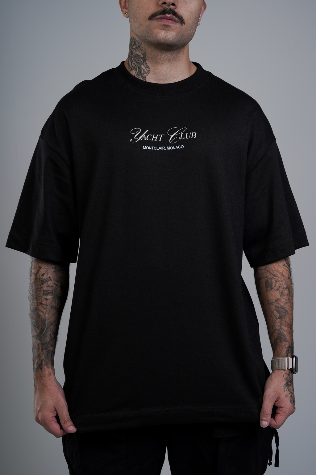 OVERSIZED ''YACTH BASIC'' PRETO — foto 2