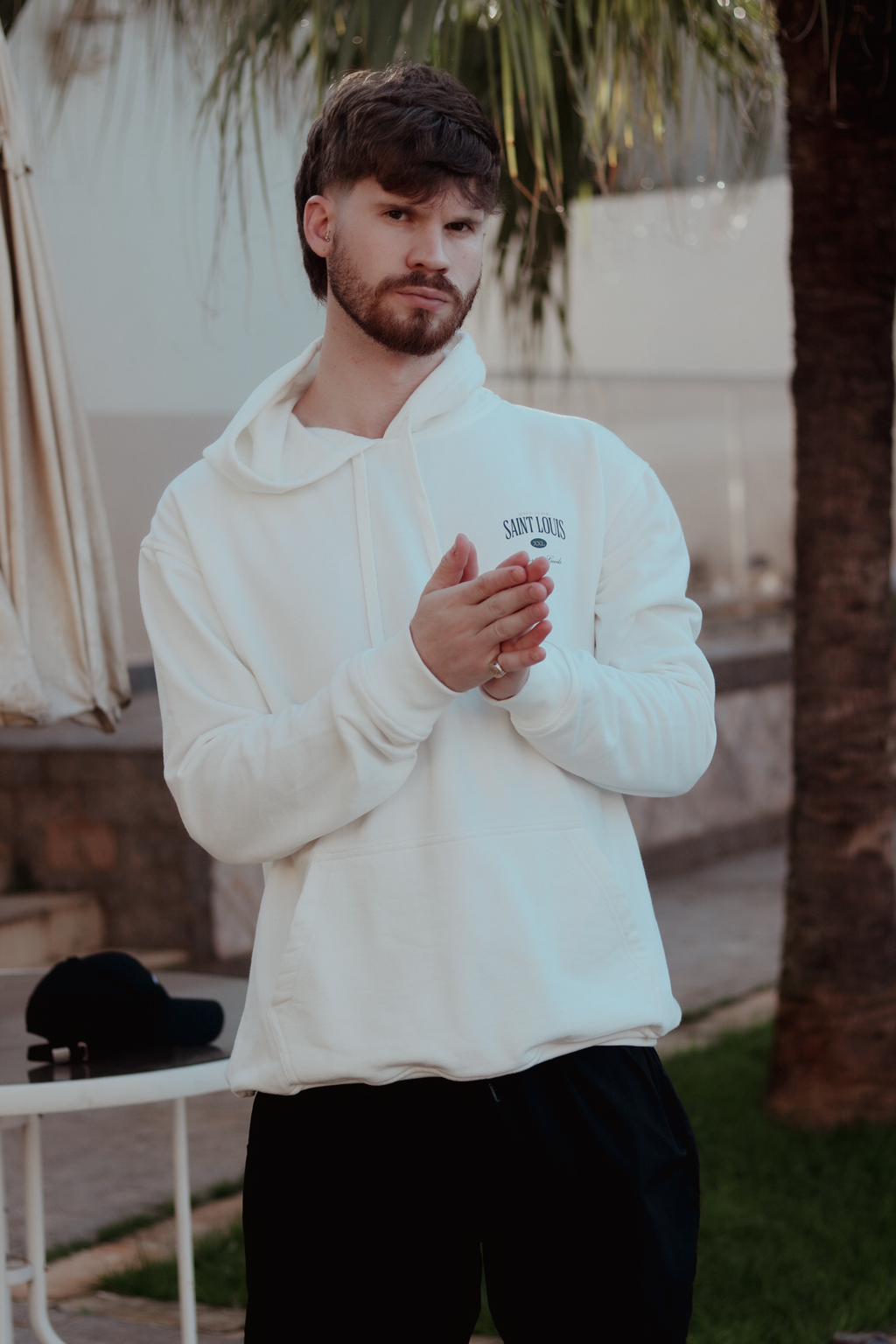 BLUSA MOLETOM ''SAINT LOUIS'' OFF WHITE — foto 3