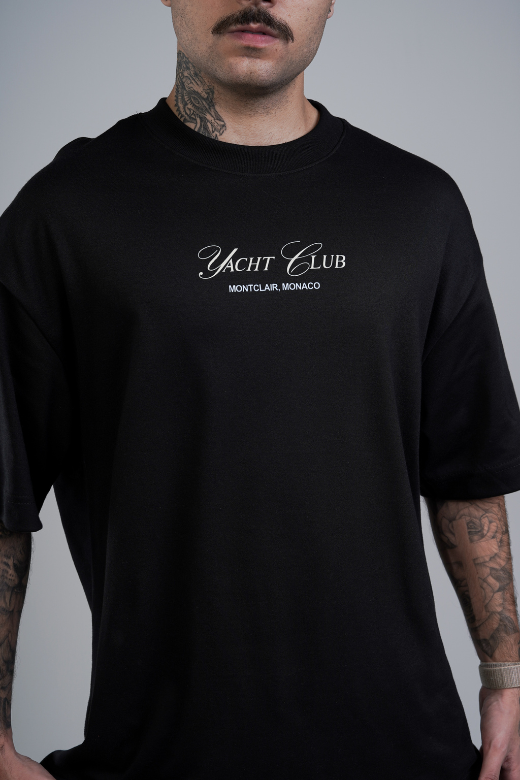 OVERSIZED ''YACTH BASIC'' PRETO — foto 3