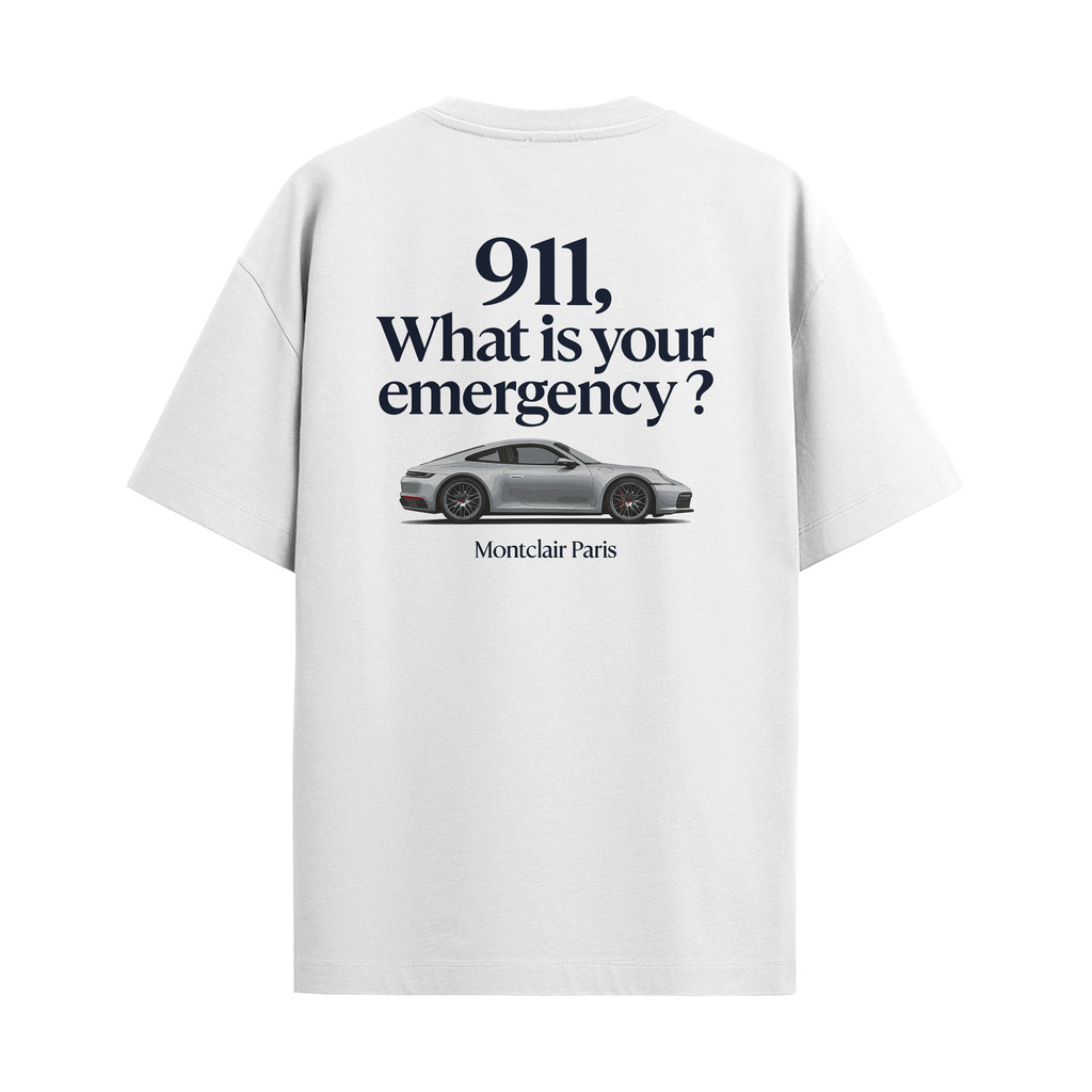 CAMISETA "911" BRANCA — foto 7