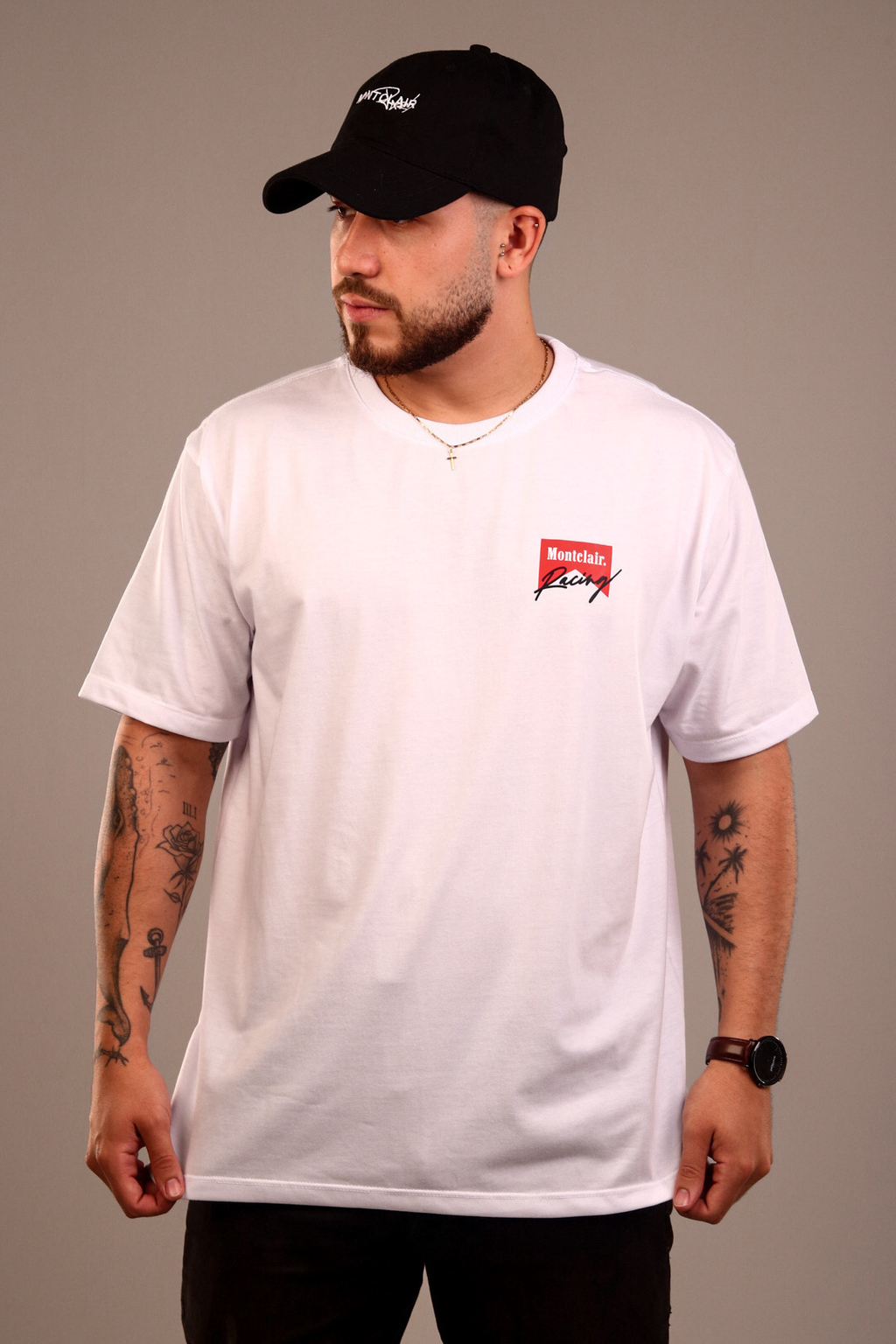 CAMISETA "RACING" BRANCA — foto 4
