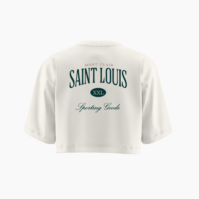 CROPPED SAINT LOUIS OVERSIZED OFF WHITE — verso