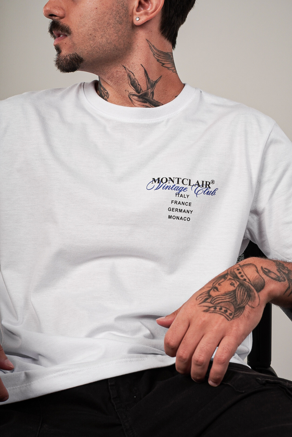 CAMISETA "VINTAGE" BRANCO — foto 5