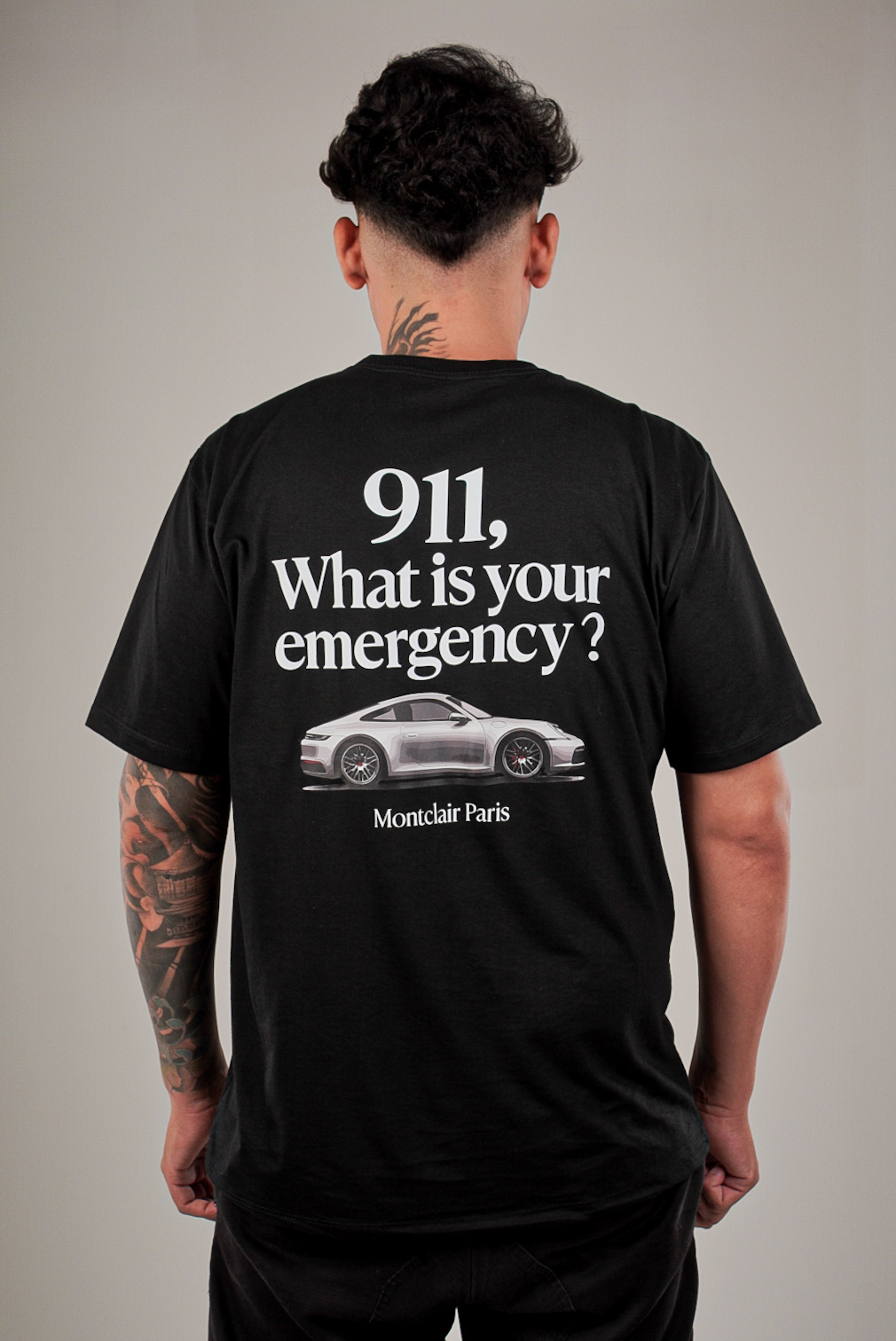 CAMISETA "911" PRETA — foto 4