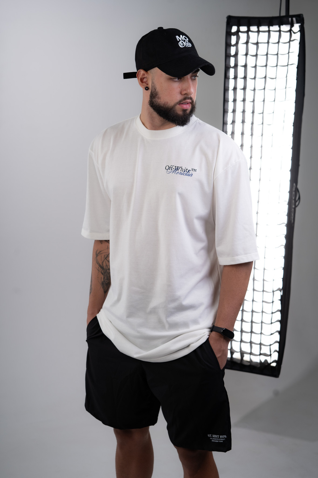 OVERSIZED ''OFF WHITE X MONTCLAIR'' OFF WHITE — foto 2