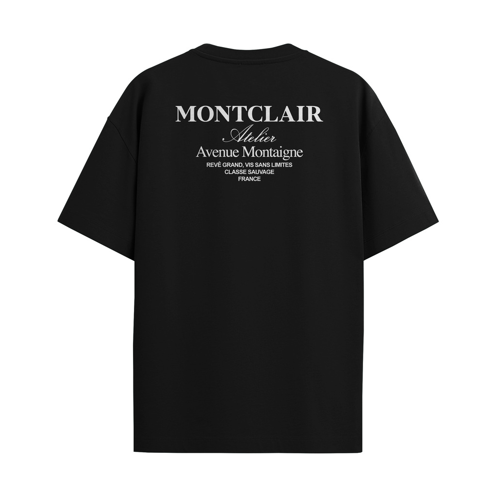 CAMISETA "ATELIER" PRETA — foto 1