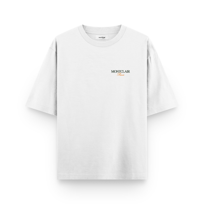 OVERSIZED ''COMPETITION'' WHITE — verso