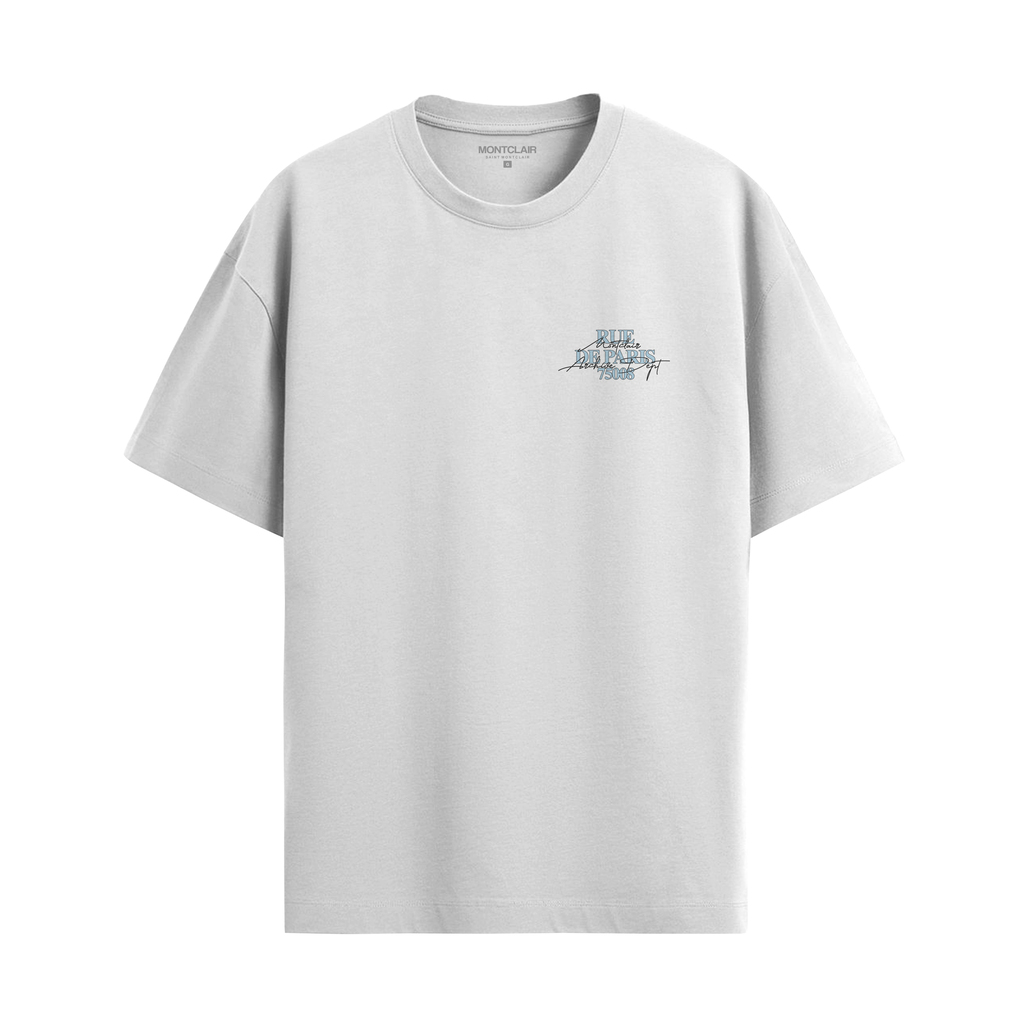 CAMISETA ''RUE DE PARIS'' BRANCO — foto 2