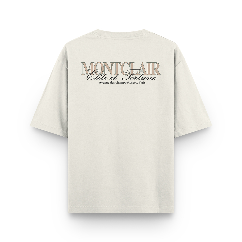 OVERSIZED ''ELITE'' OFF WHITE — foto 1