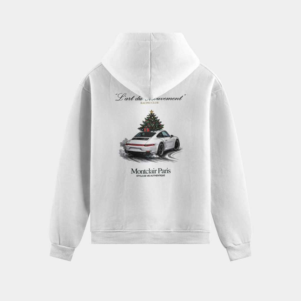 BLUSA MOLETOM ''SPEED & SNOW'' BRANCA — foto 1
