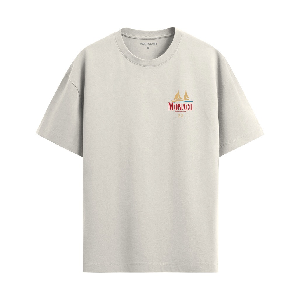 CAMISETA ''RIVIERA'' OFF WHITE — foto 1
