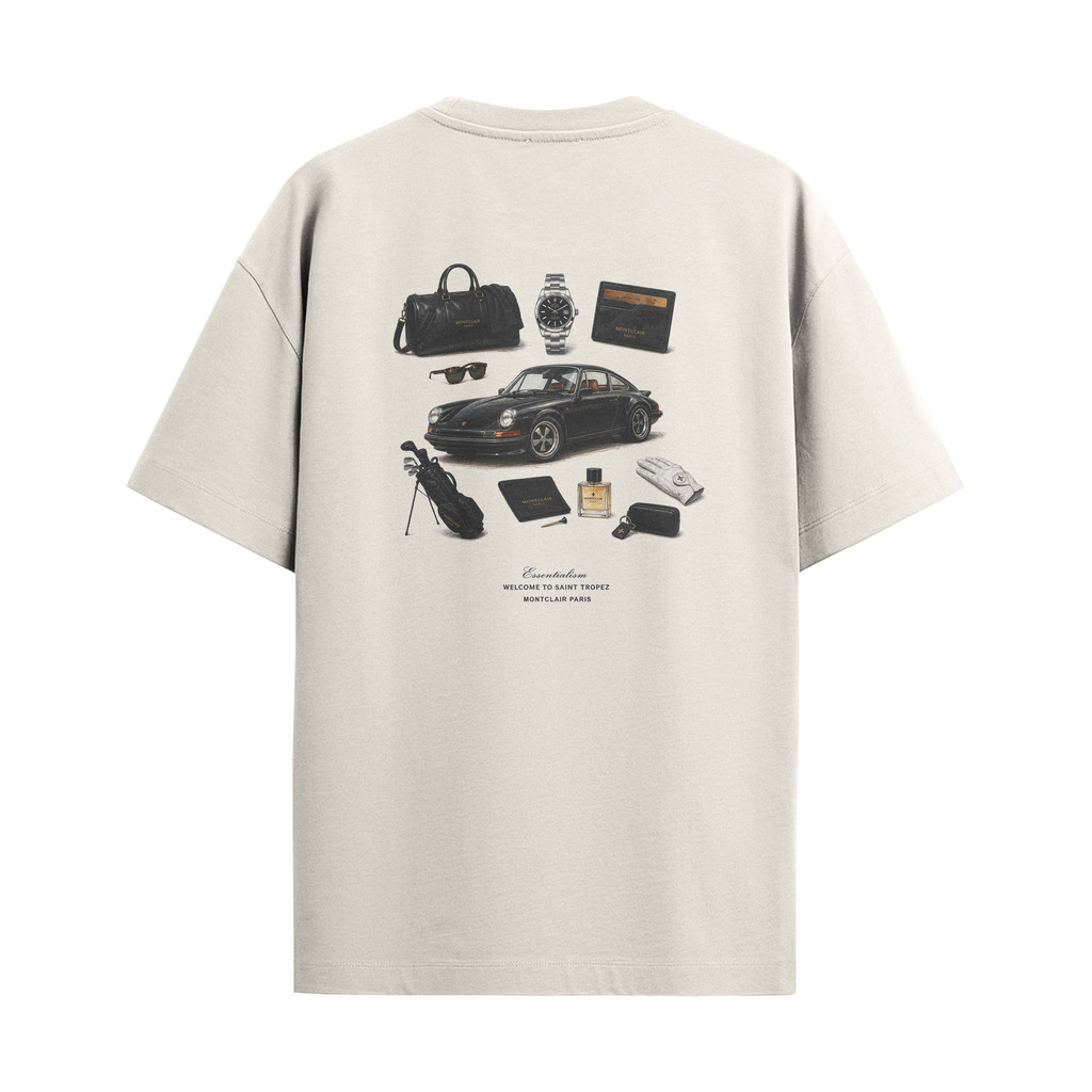CAMISETA "BASIC ITENS" OFF WHITE — foto 1