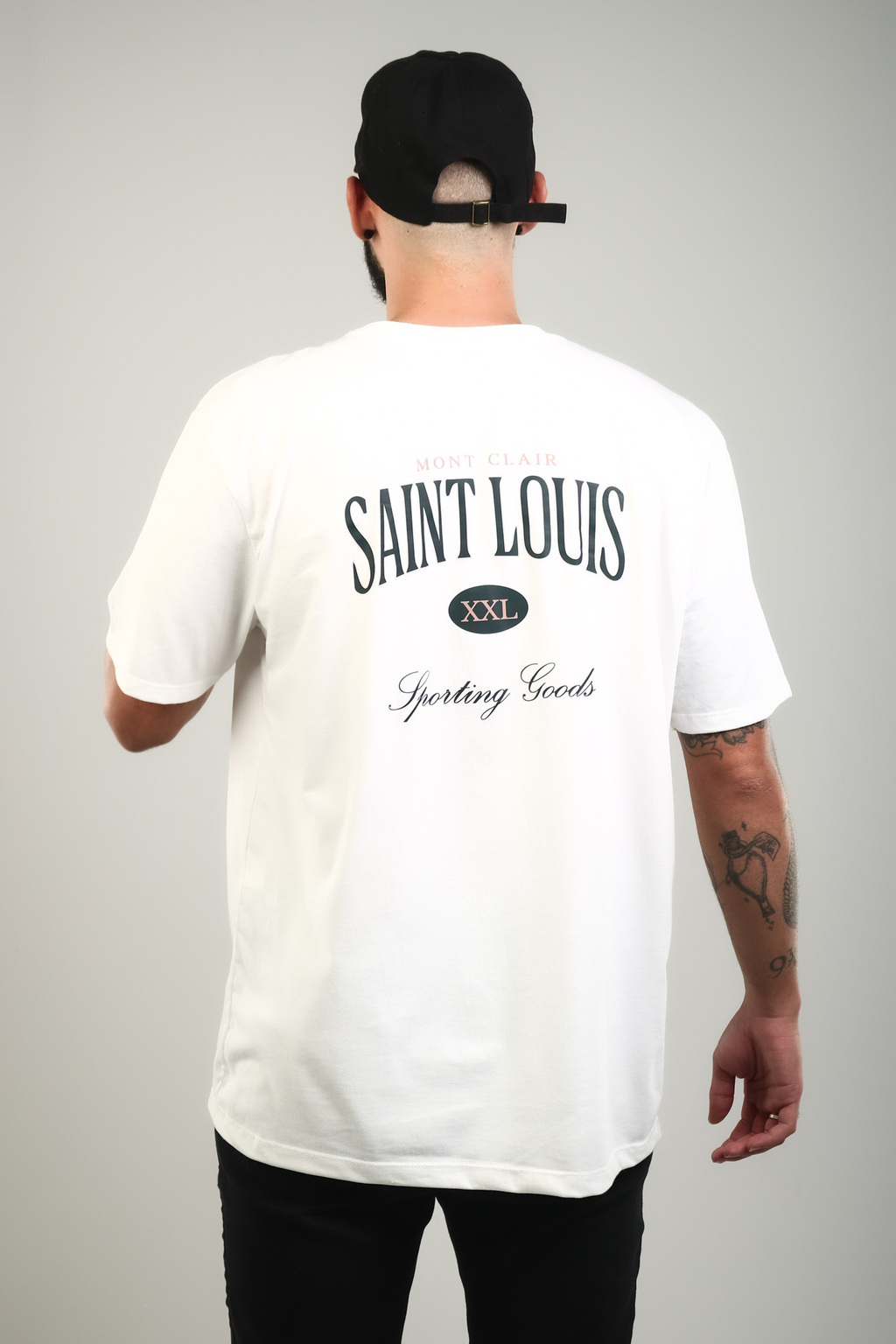 CAMISETA ''SAINT LOUIS'' OFF WHITE — foto 2
