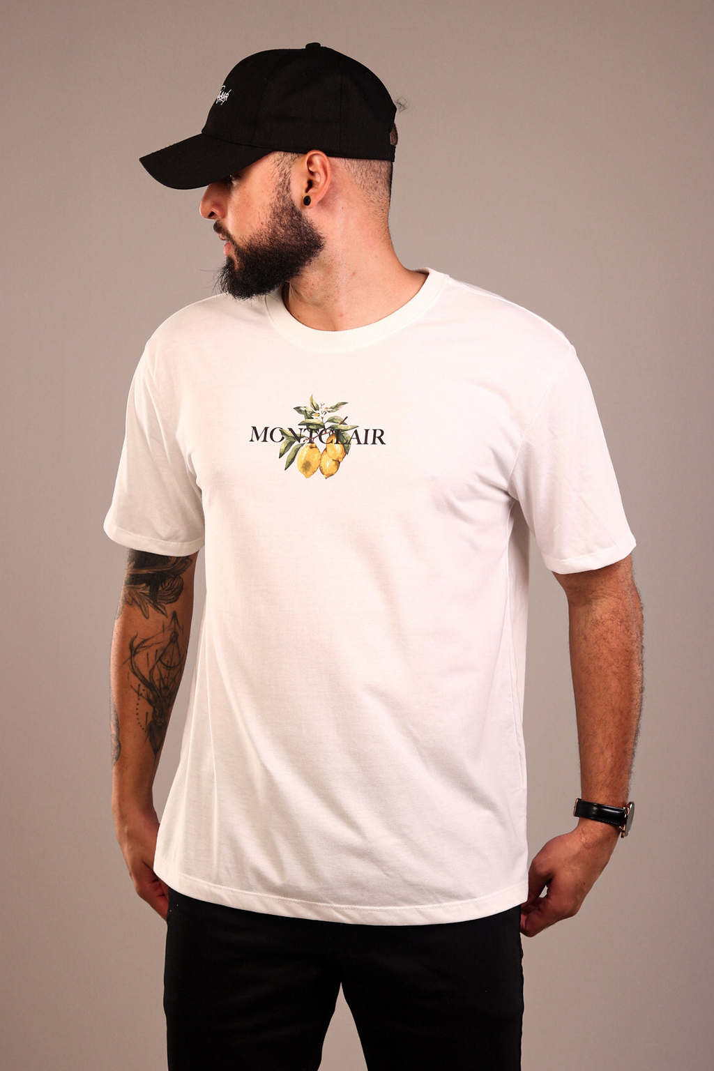 CAMISETA ''LEMON'' OFF WHITE — foto 3