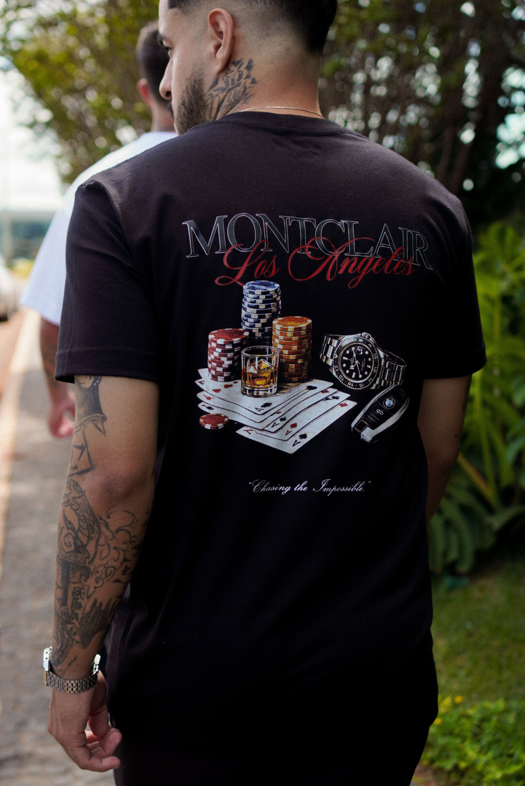 CAMISETA "FORTUNE" PRETA — foto 4