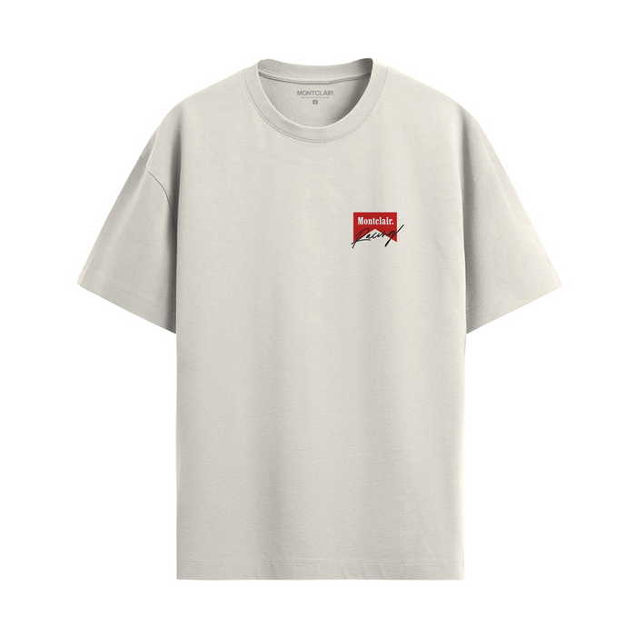 CAMISETA "RACING" OFF WHITE