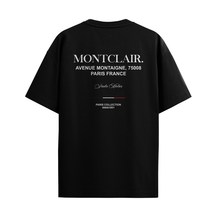 CAMISETA "FRANCE" PRETA