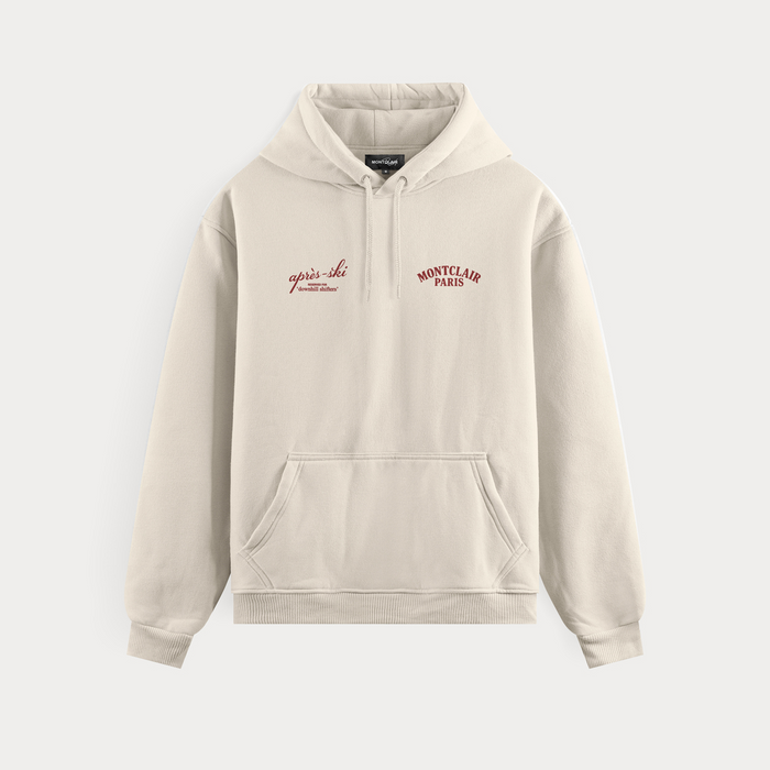 BLUSA MOLETOM ''SKI'' OFF WHITE — verso