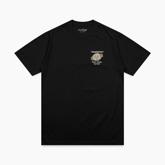 OVERSIZED ''MY TIME'' PRETO — verso