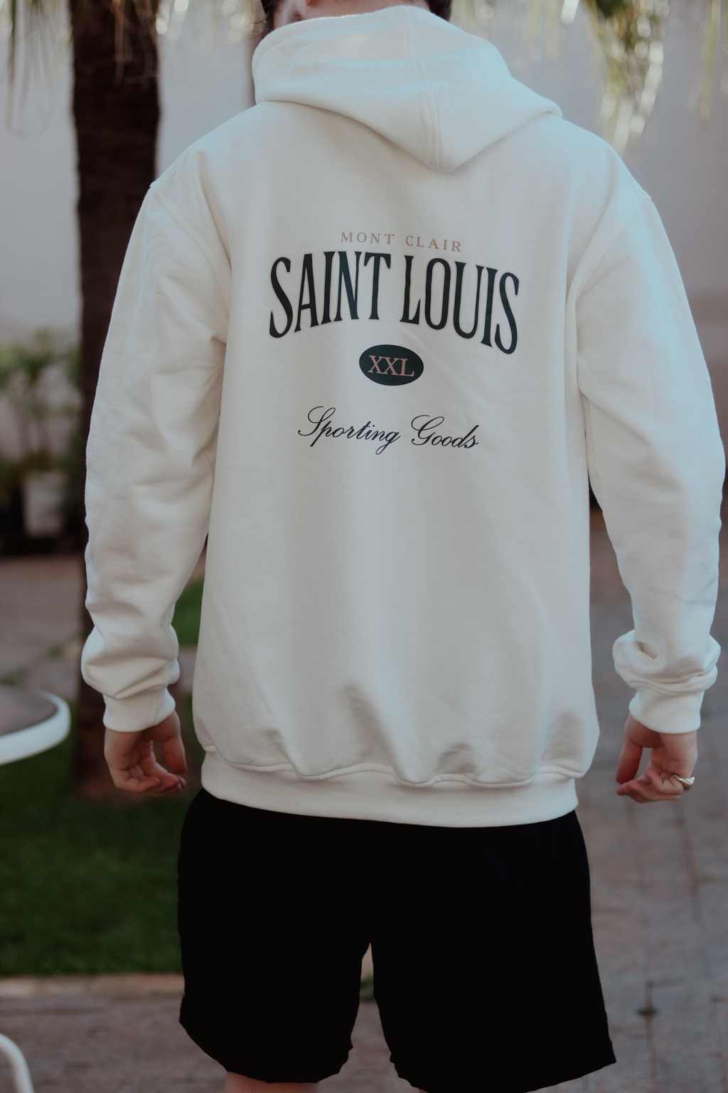 BLUSA MOLETOM ''SAINT LOUIS'' OFF WHITE — foto 4