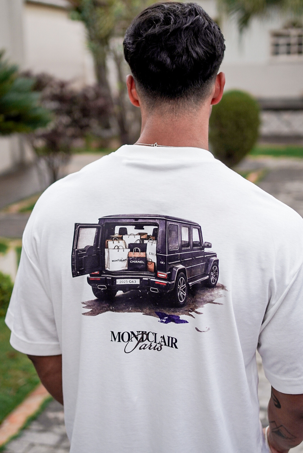 OVERSIZED ''G-CLASS'' OFF WHITE — foto 4