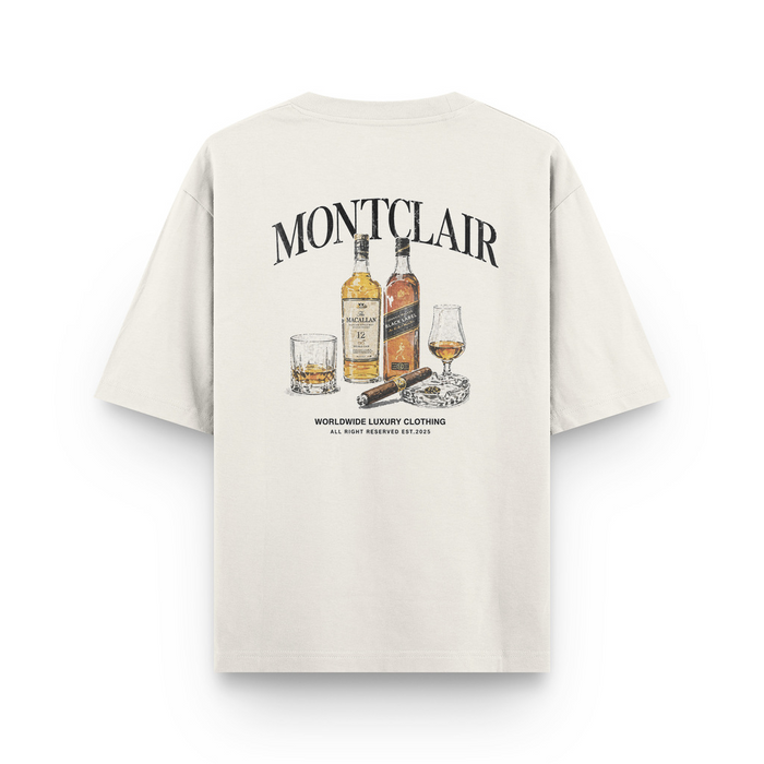 OVERSIZED ''MACALLAN'' OFF WHITE