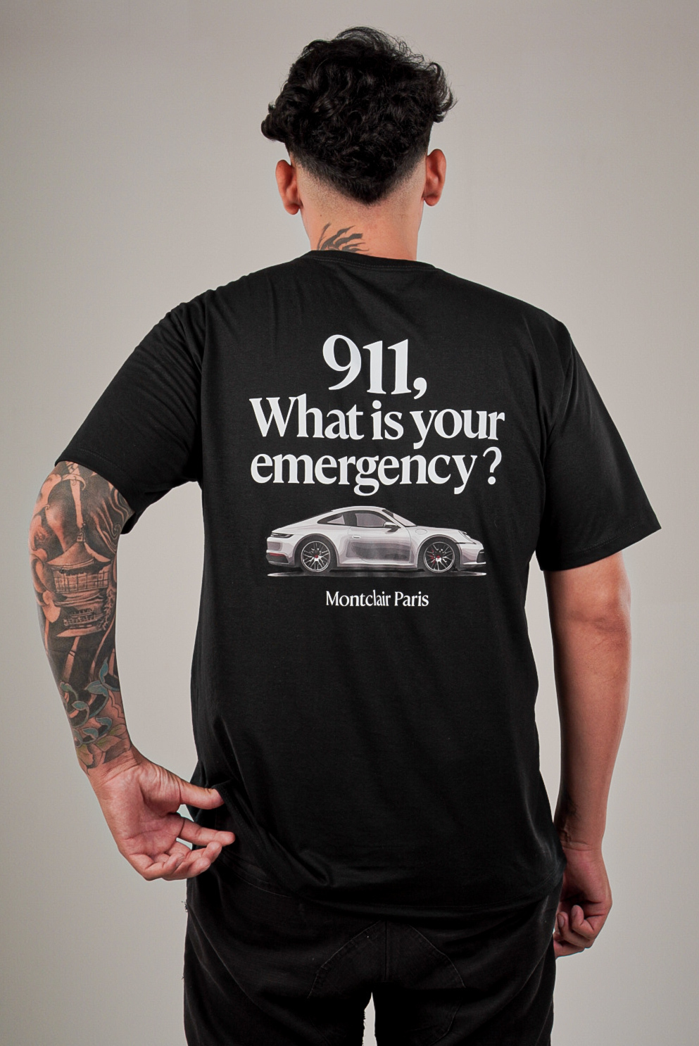 CAMISETA "911" PRETA — foto 3