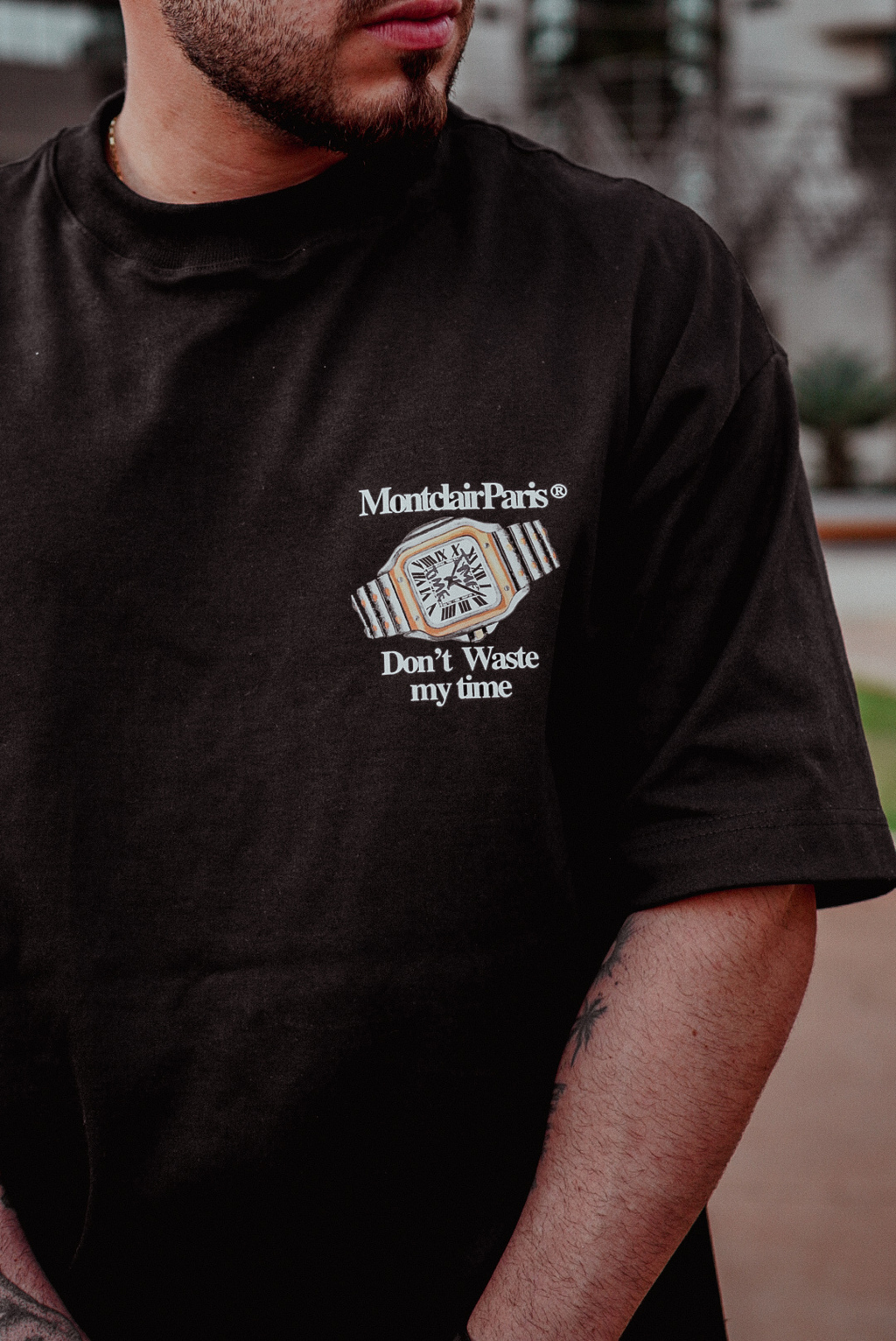 OVERSIZED ''MY TIME'' PRETO — foto 3