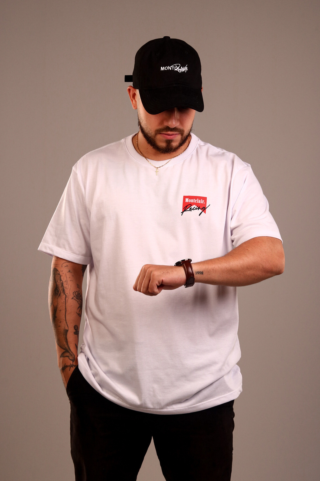 CAMISETA "RACING" BRANCA — foto 3