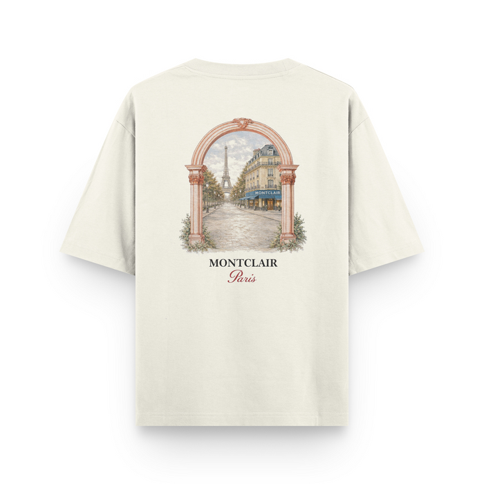 OVERSIZED ''EIFFEL'' OFF WHITE