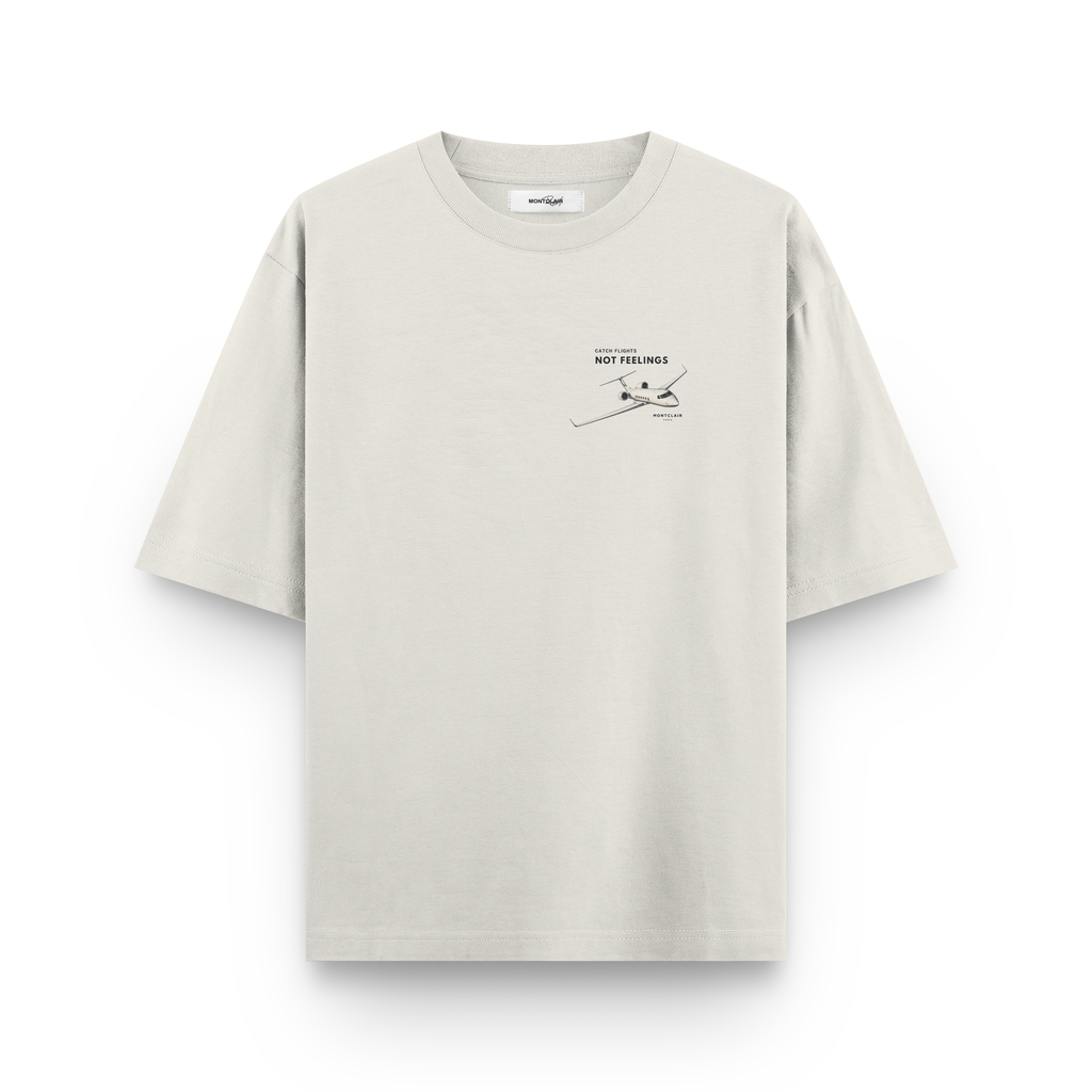 OVERSIZED ''NO FEELING'' OFF WHITE — foto 2