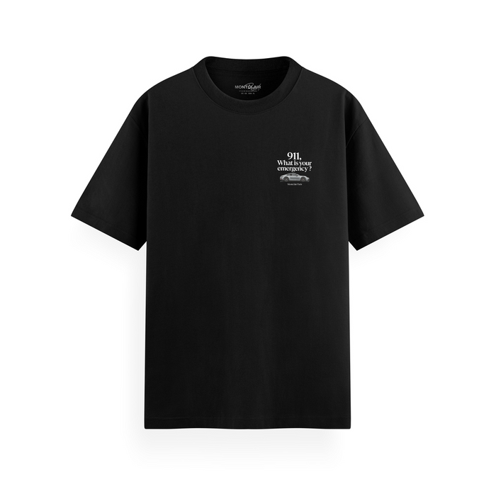 REGULAR ESSENTIAL "911" PRETO — verso