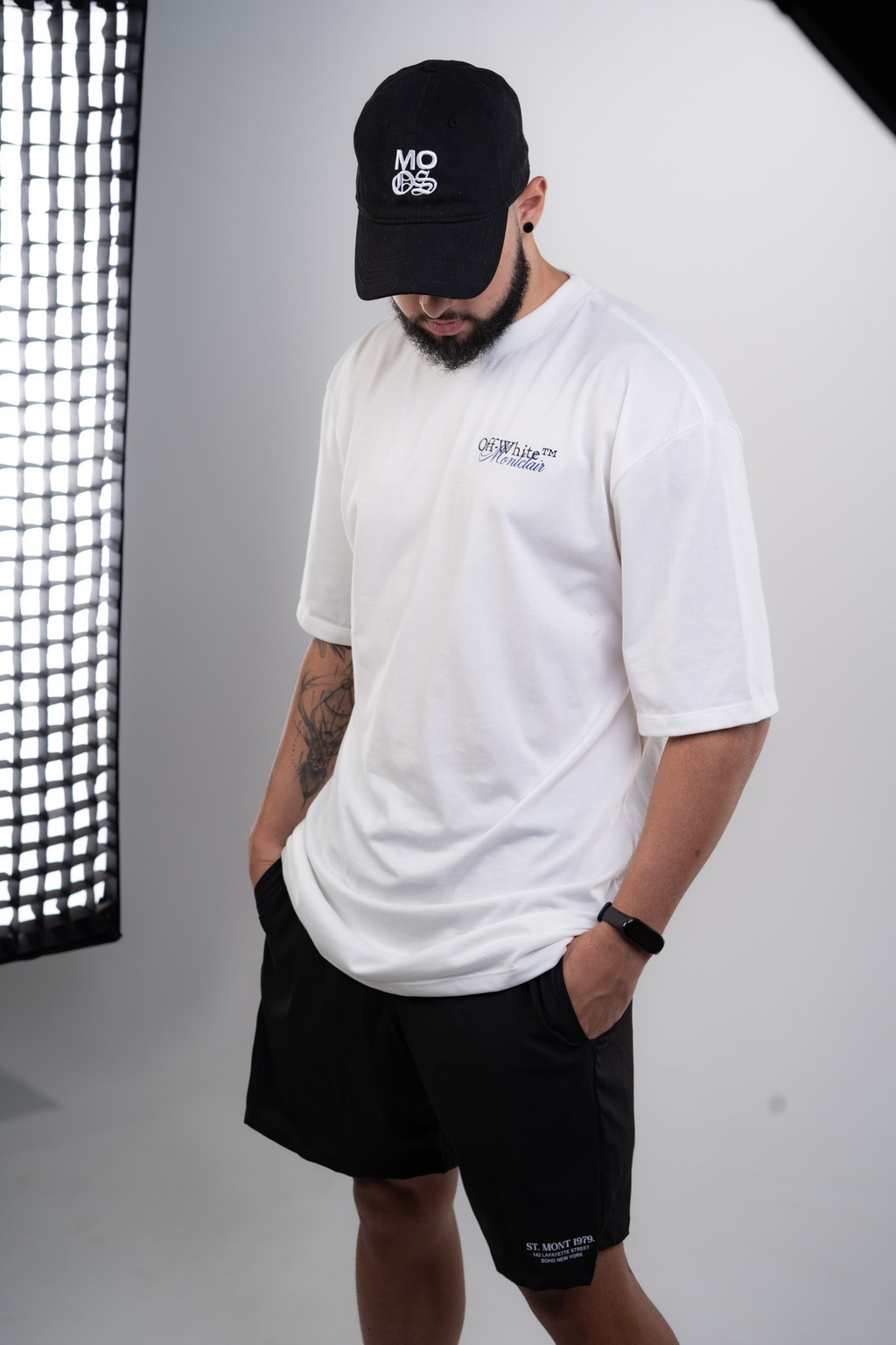 OVERSIZED ''OFF WHITE X MONTCLAIR'' OFF WHITE — foto 4