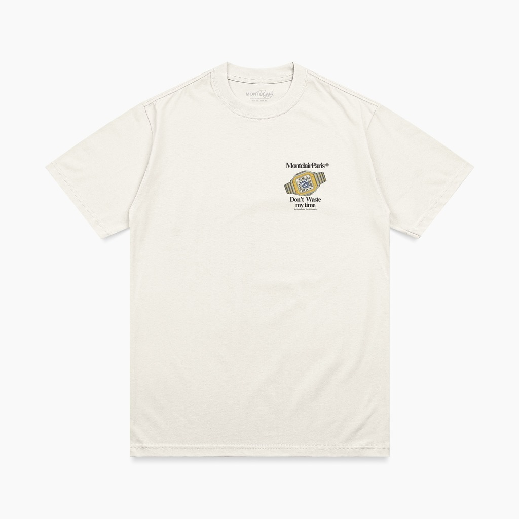 OVERSIZED ''MY TIME'' OFF WHITE — foto 2