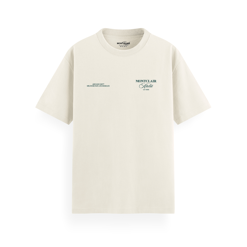 REGULAR ESSENTIAL "CLUB" OFF WHITE — foto 2