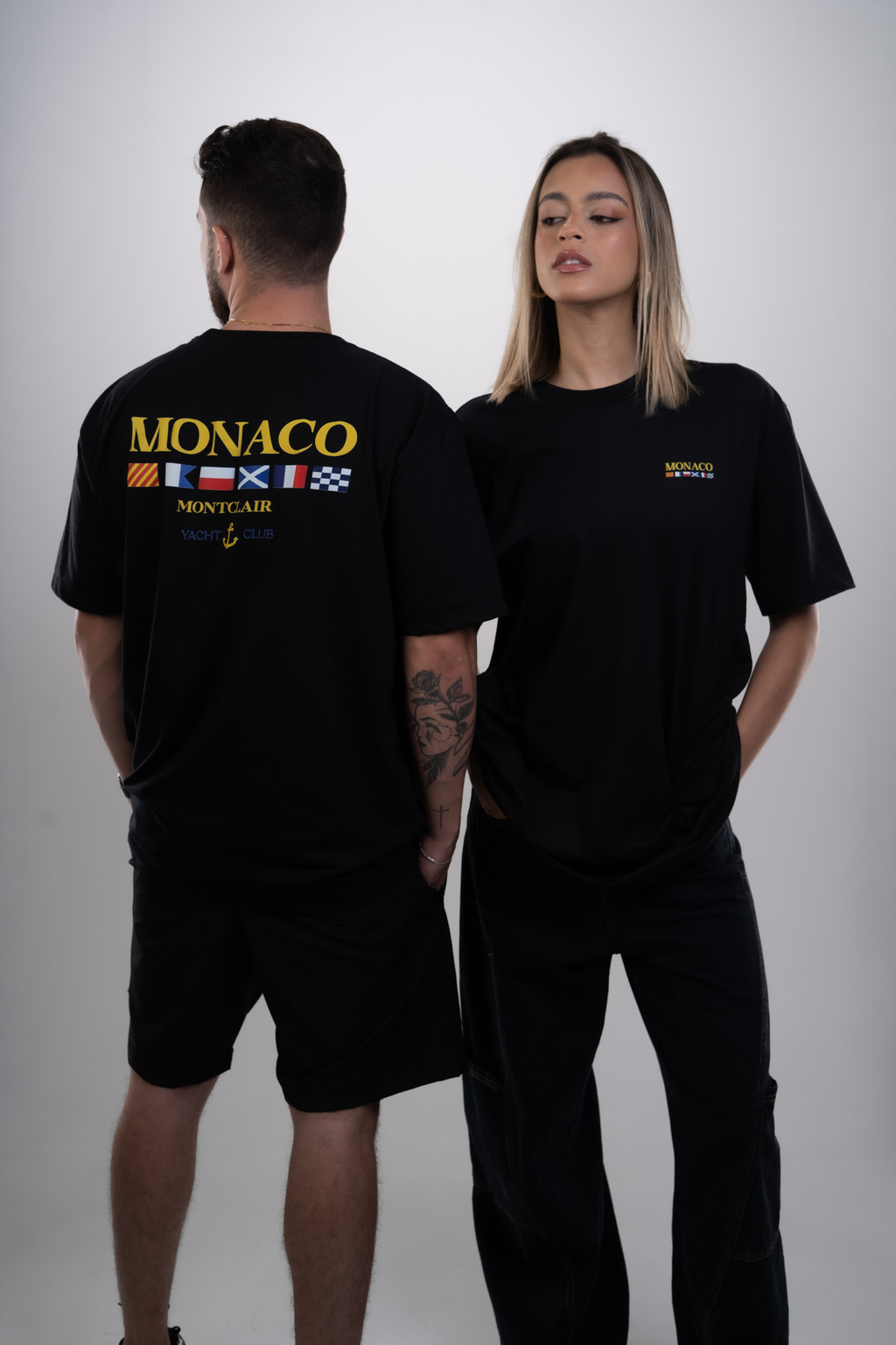 CAMISETA "MÔNACO" PRETA — foto 7