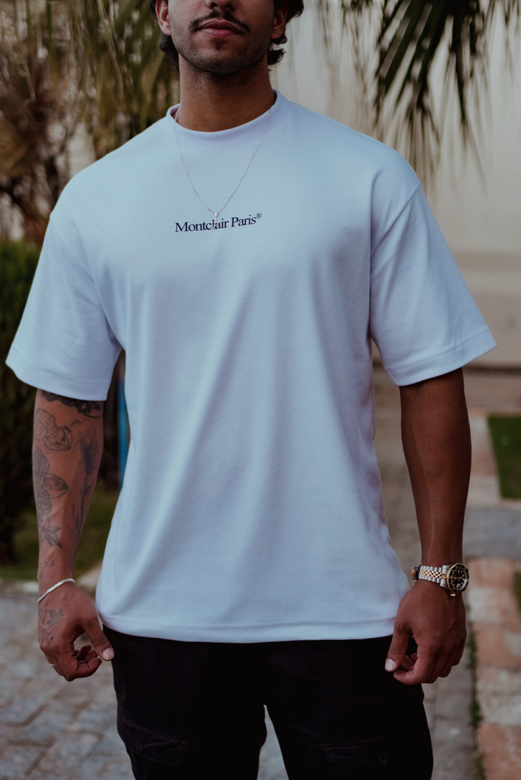 OVERSIZED ''TIME'' WHITE — foto 6