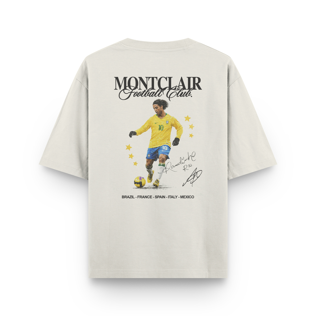 CAMISETA OVERSIZED ''R10" OFF WHITE — foto 1