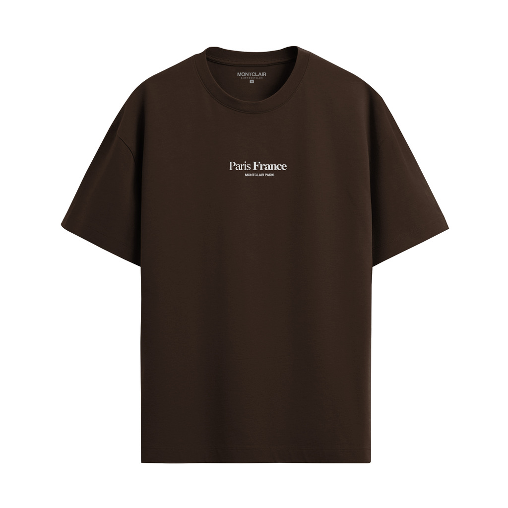 CAMISETA "CORE" MARROM — foto 1