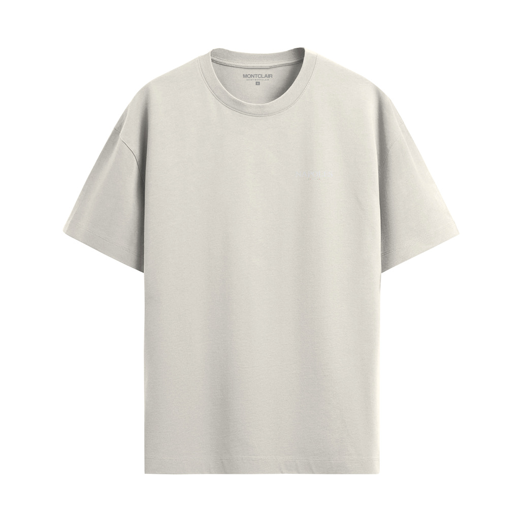 CAMISETA BÁSICA OFF WHITE — foto 1